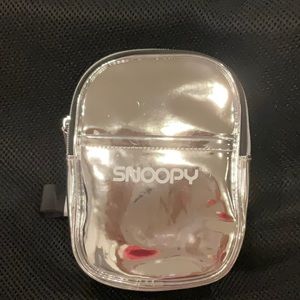 NWT ROMWE Snoopy mini backpack.